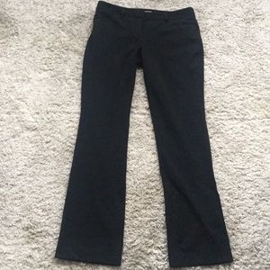 Black stretch express editor work pants